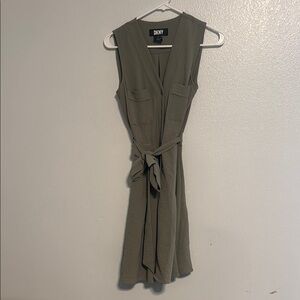 DKNY Olive Green Women's Dress
